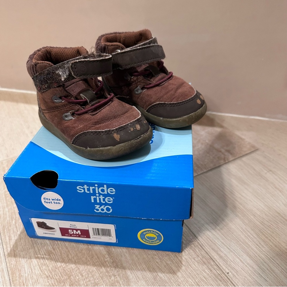 stride rite, 360 - Finch Brown - 5M toddler